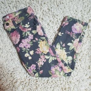 Joe Fresh 5T Floral Jean's